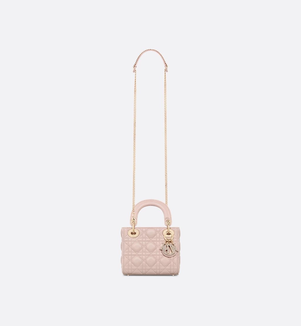 Dior Mini Lady Dior Bag Powder Pink