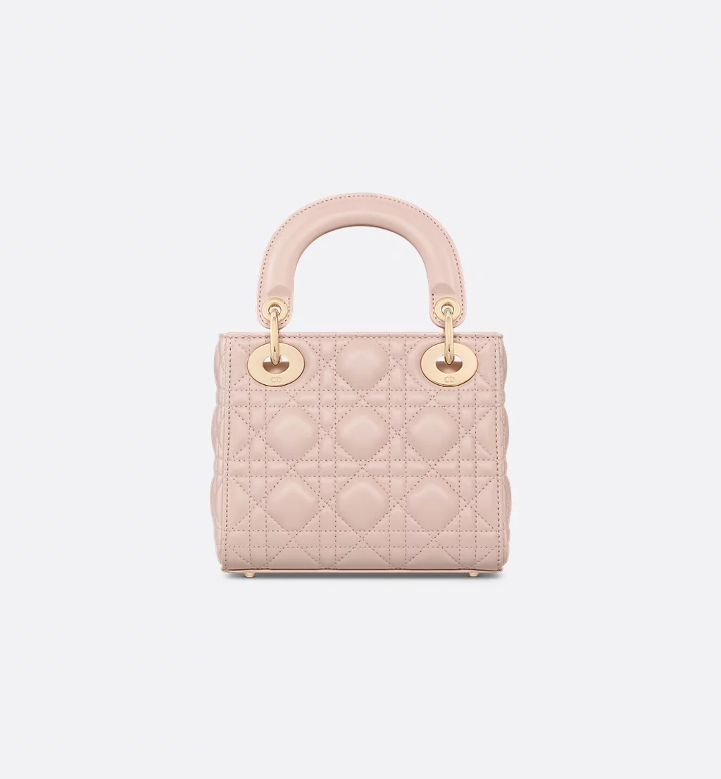 Dior Mini Lady Dior Bag Powder Pink