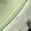 Mirror Top Hermes Constance Shoulder Bags Epsom Leather Silver Bubble Green