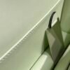 Mirror Top Hermes Constance Shoulder Bags Epsom Leather Silver Bubble Green