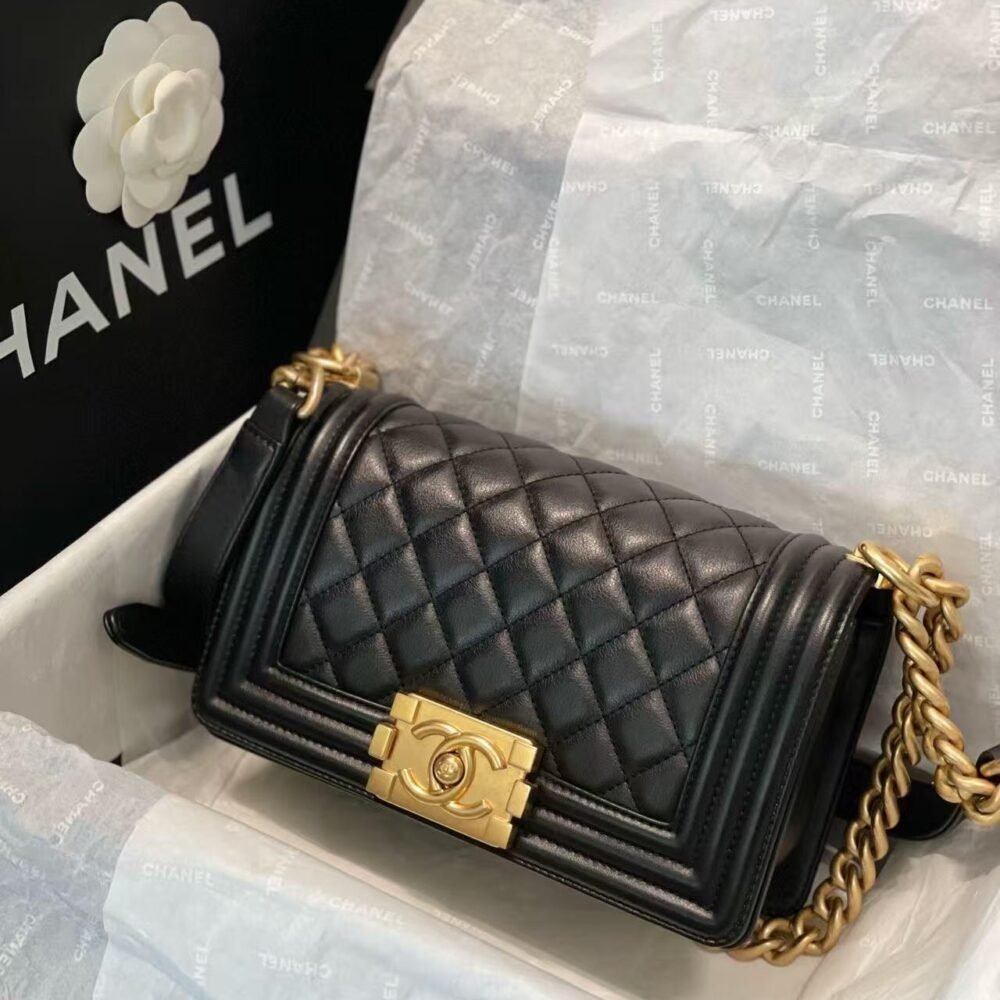 Mirror Top Chanel BOY CHANEL Handbag