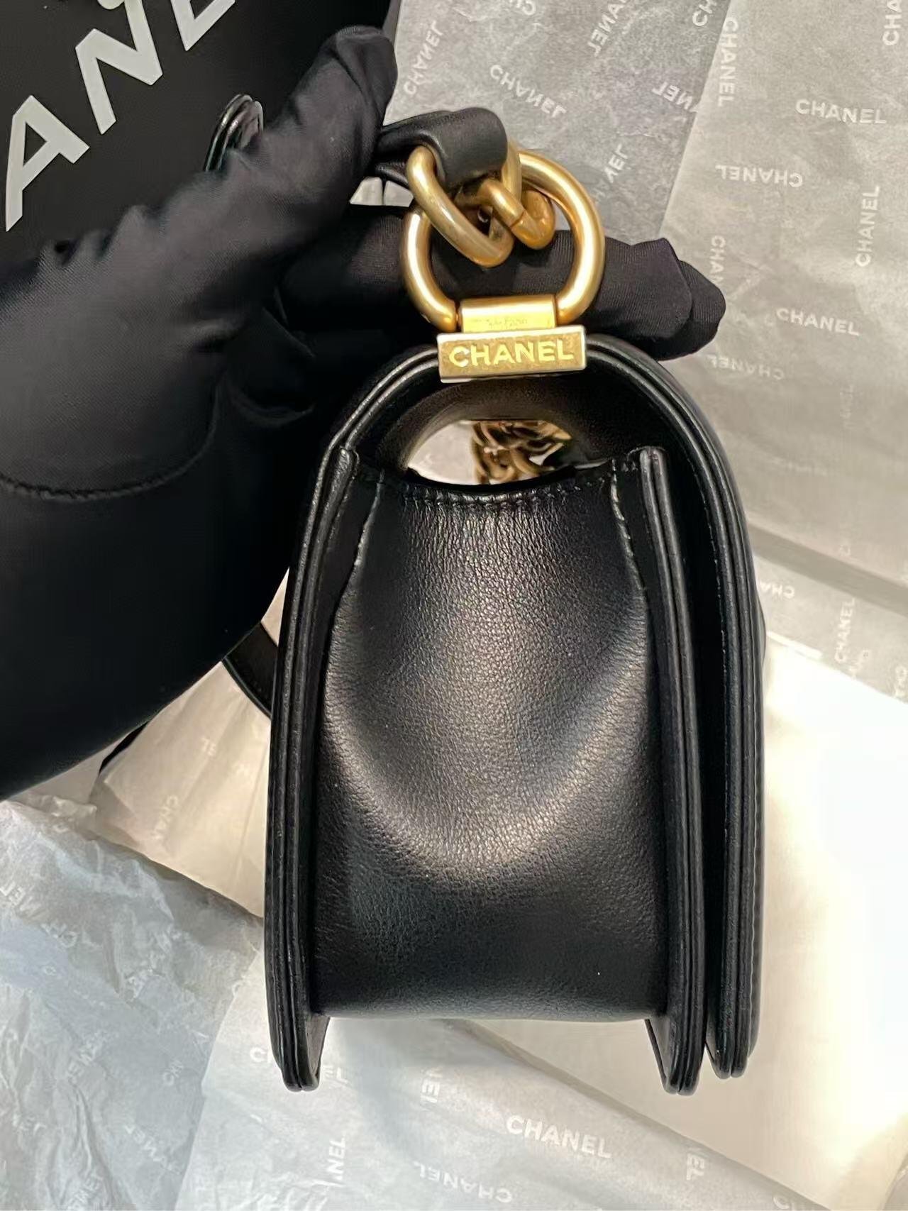 Chanel BOY CHANEL Handbag BLak