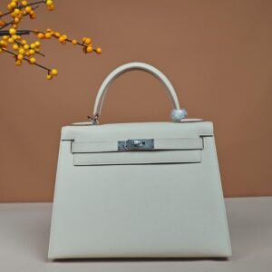 Mirror Top Hermes Kelly Danse 22cm of Evercolor Bag Flame Orange