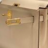 Mirror Top Hermes Kelly Danse 22cm of Evercolor Bag Grey