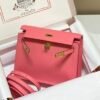Mirror Top Hermes Kelly Danse 22cm of Evercolor Bag Pink