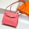 Mirror Top Hermes Kelly Danse 22cm of Evercolor Bag Pink