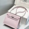 Mirror Top Hermes Kelly Danse 22cm of Evercolor Bag Dreamy Purple