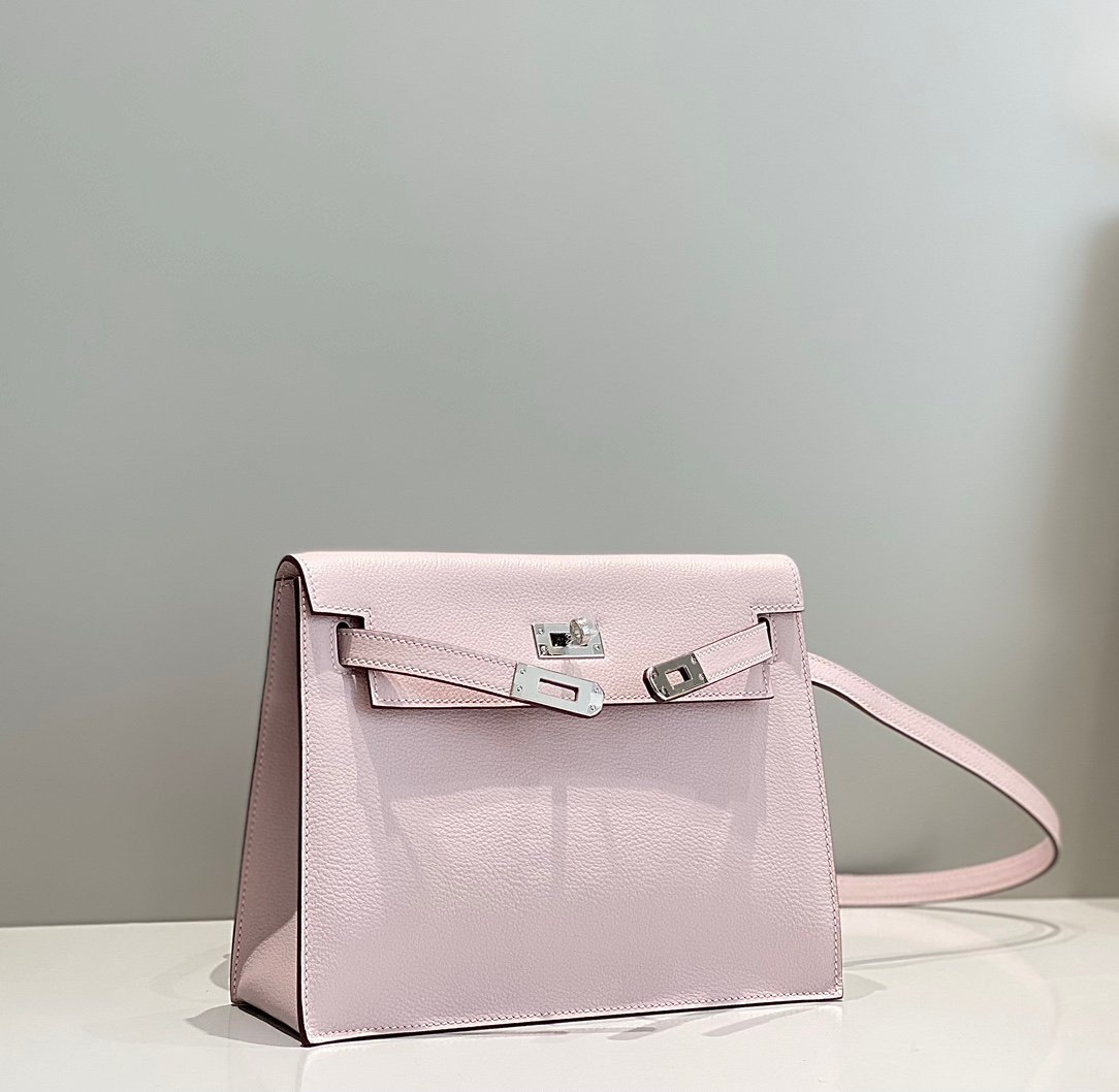 Mirror Top Hermes Kelly Danse 22cm of Evercolor Bag Dreamy Purple