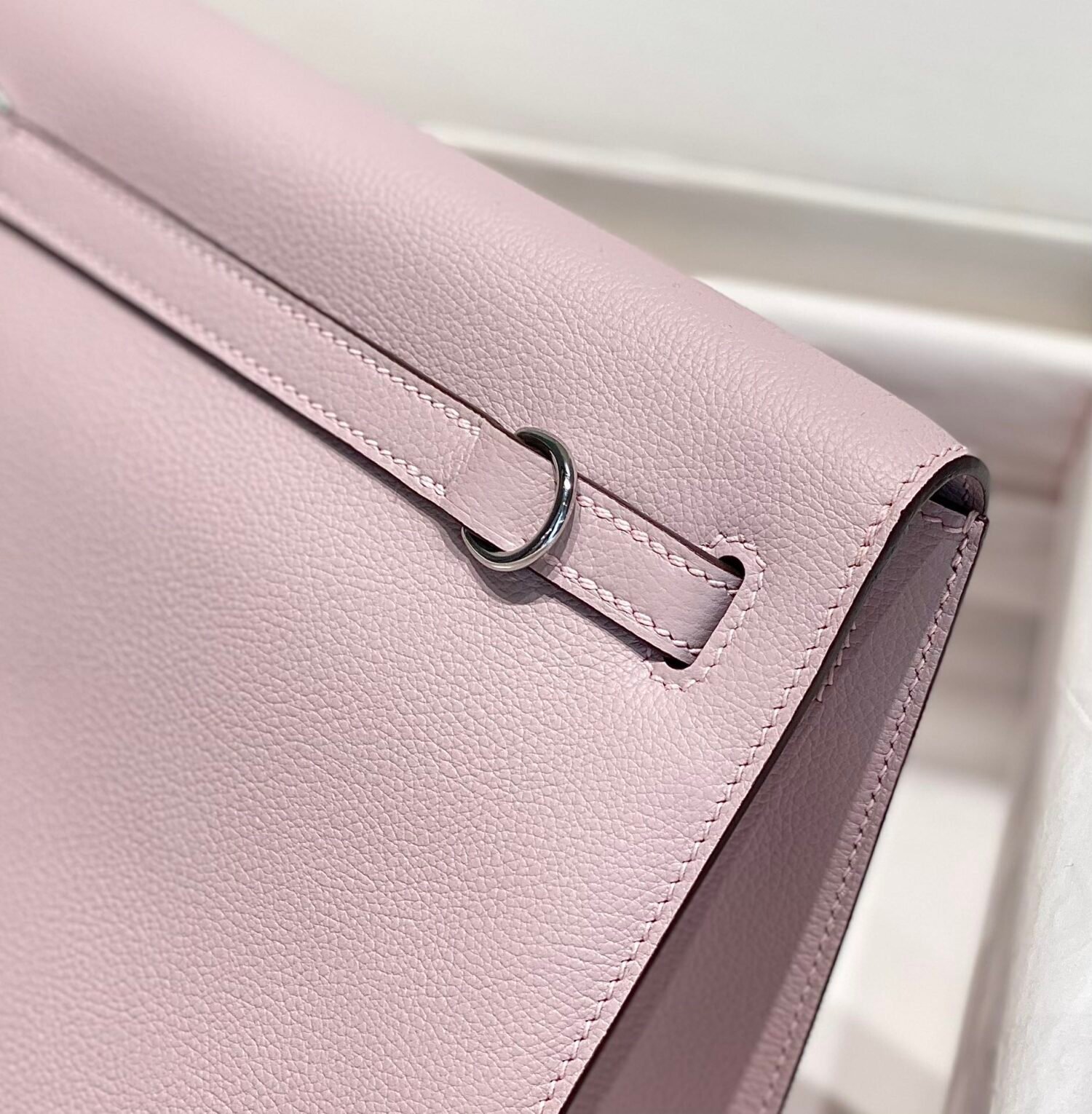 Mirror Top Hermes Kelly Danse 22cm of Evercolor Bag Dreamy Purple