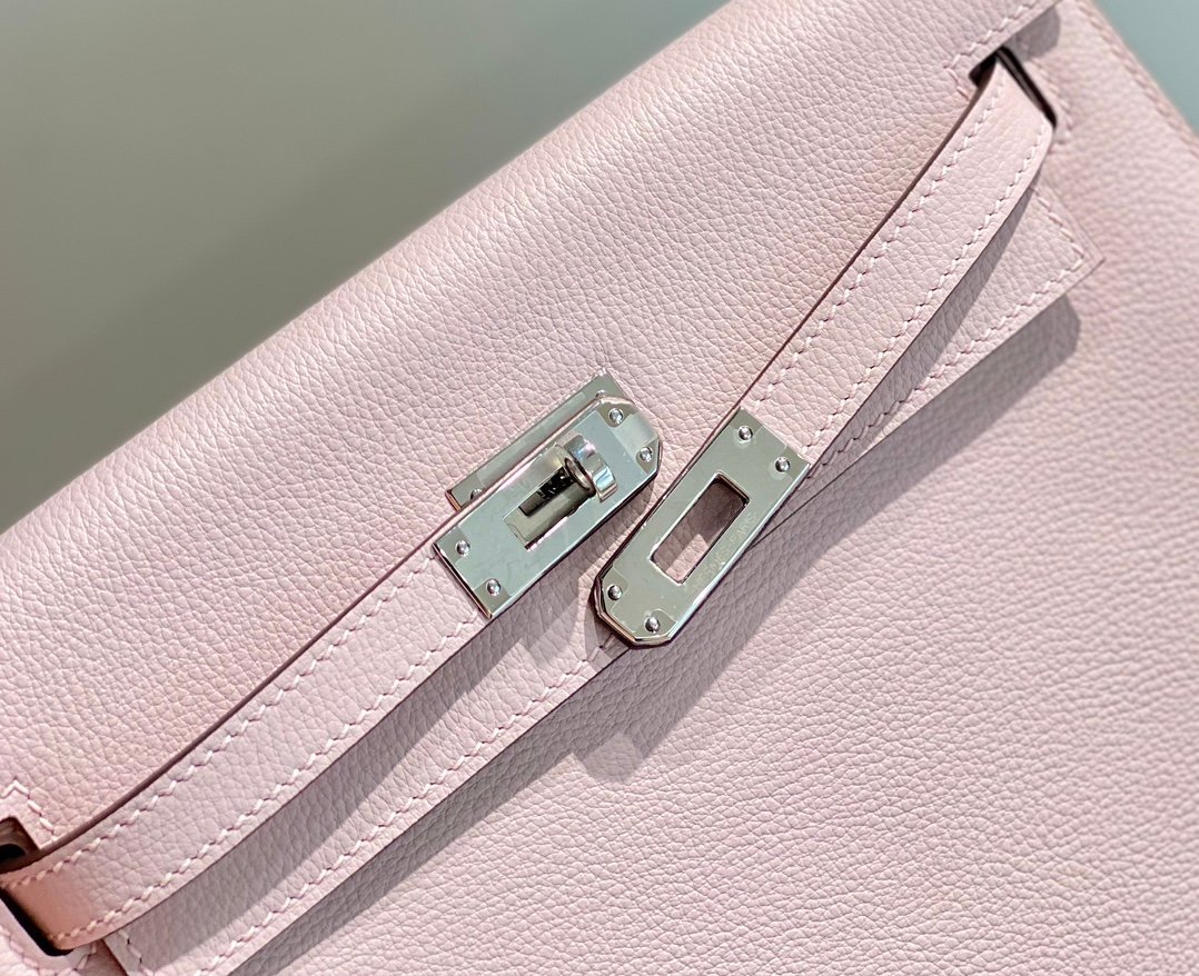 Mirror Top Hermes Kelly Danse 22cm of Evercolor Bag Dreamy Purple