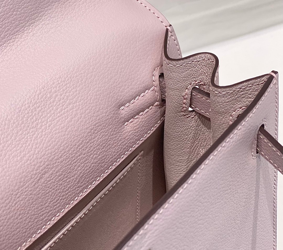 Mirror Top Hermes Kelly Danse 22cm of Evercolor Bag Dreamy Purple