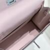 Mirror Top Hermes Kelly Danse 22cm of Evercolor Bag Dreamy Purple