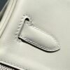 Hermes 𝗕𝗜𝗥𝗞𝗜𝗡 𝟑𝟎𝐜𝐦 White