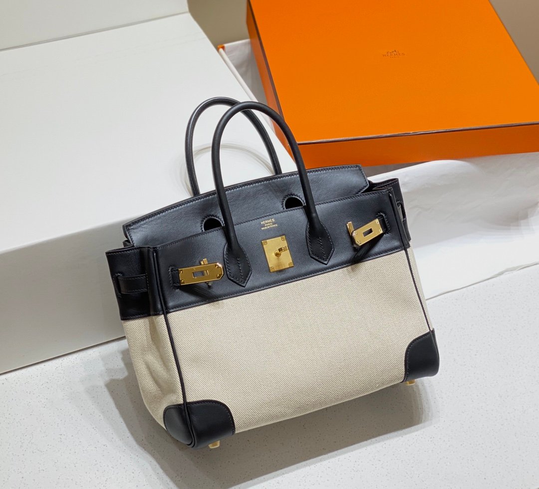 Hermes 𝗕𝗜𝗥𝗞𝗜𝗡 𝟑𝟎𝐜𝐦 Blak