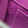 Mirror Top Hermes Kelly Danse 22cm of Evercolor Bag Purple