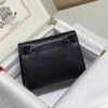 Mirror Top Hermes Kelly Danse 22cm of Evercolor Bag Blak