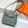 Mirror Top Hermes Kelly Danse 22cm of Evercolor Bag Almond Green