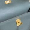 Mirror Top Hermes Kelly Danse 22cm of Evercolor Bag Almond Green