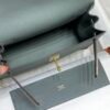Mirror Top Hermes Kelly Danse 22cm of Evercolor Bag Almond Green