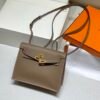 Mirror Top Hermes Kelly Danse 22cm of Evercolor Bag Charcoal Gray