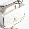 Mini Flap Bag White