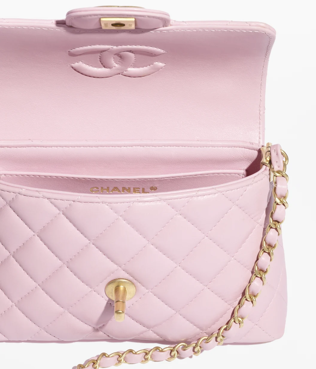 Chanel Small Flap Bag With Top Handle