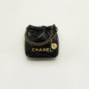 Mirror Top CHANEL 22 Mini Handbag GOLD