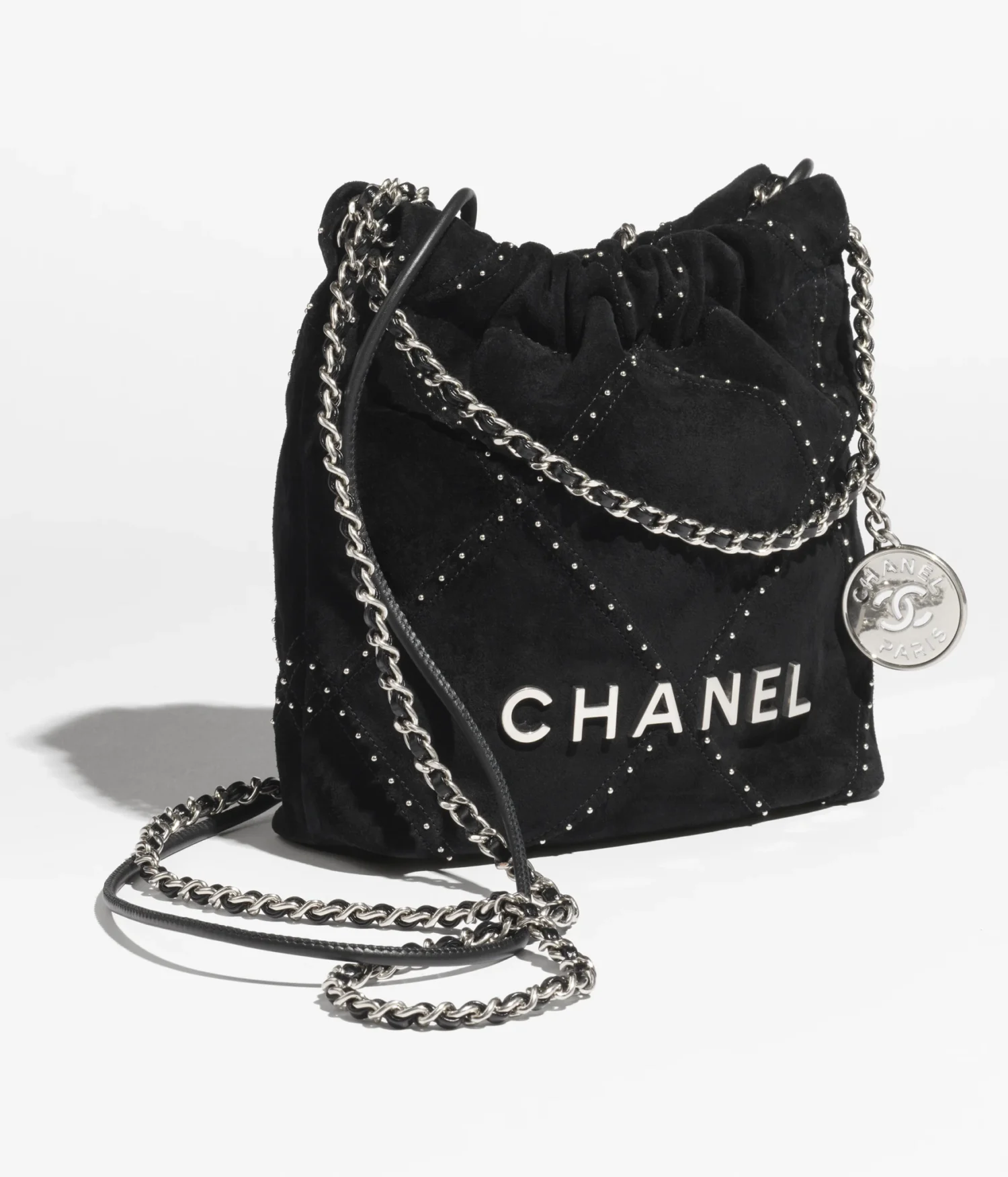 Mirror Top CHANEL 22 Mini Handbag S
