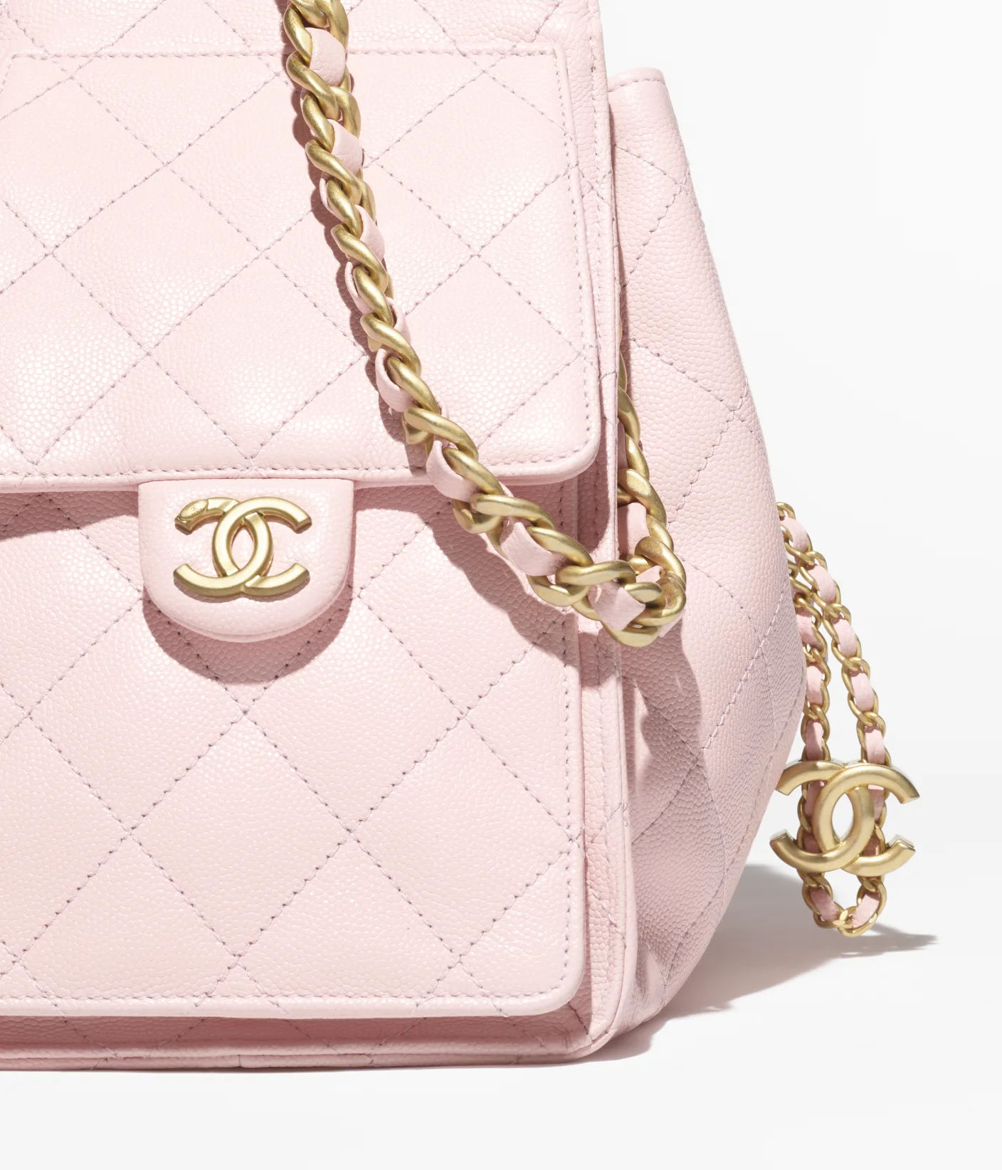 Mirror Top Chanel 25 Medium Handbag Customization required PINK