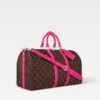 LV Keepall Bandoulière 45 pink