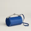 Mirror Top Hermes Maximors bag blue
